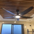 Quạt trần đèn 5 cánh nhựa